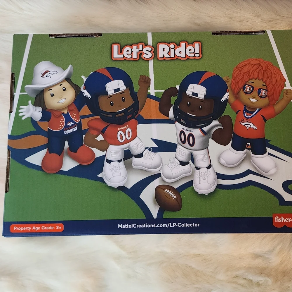 Fisher-Price Little People Collector x NFL Denver Broncos Set.